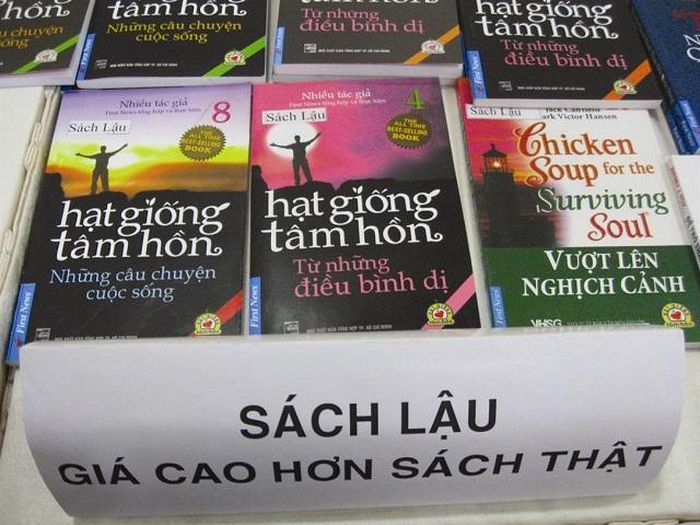 Cơ quan chức năng đã xử lý nhiều vụ liên quan tới sách lậu.