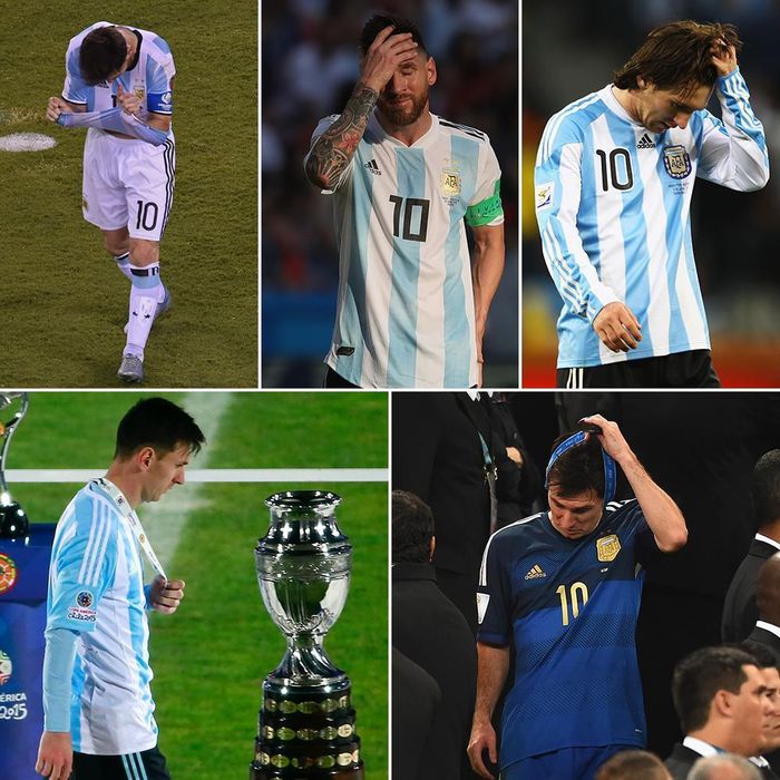 Messi, đến an ủi cũng... cạn lời với anh