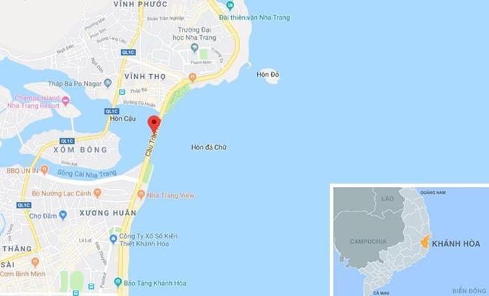  Cầu Trần Phú, TP Nha Trang, Khánh Hòa. Ảnh: Google Maps. 