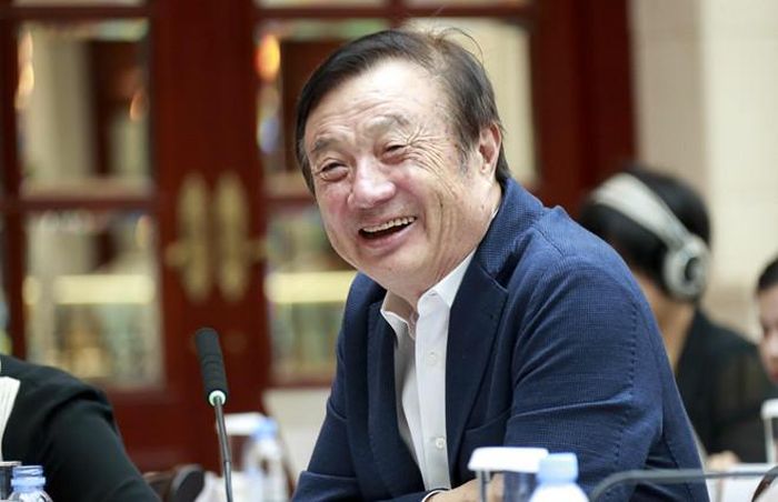 Ông Nhậm Chính Phi dự đoán về diễn biến chiến tranh thương mại với Mỹ. Ảnh: Huawei.