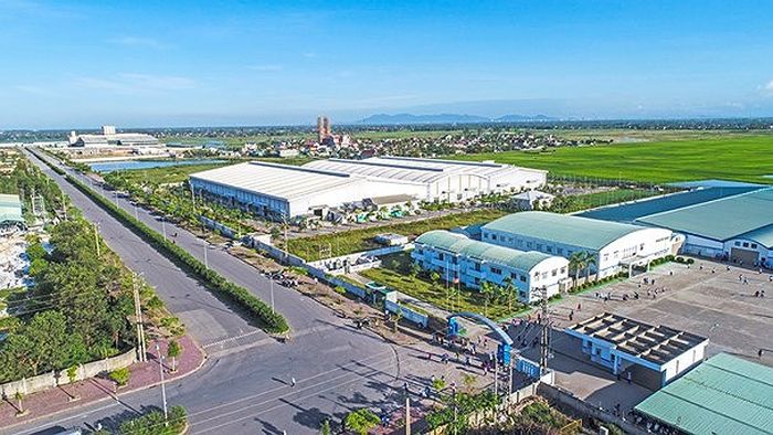Một góc Khu kinh tế Đông Nam Nghệ An. Ảnh tư liệu