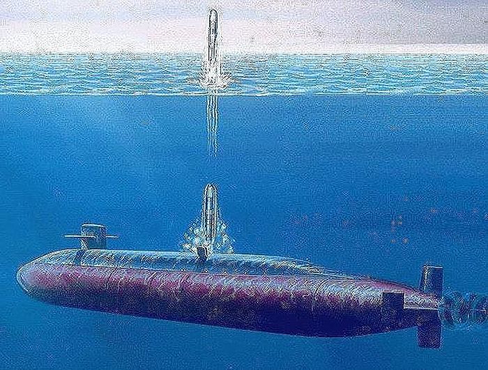 SLBM Trident-II có chiều dài 13,41m, đường kính 1,85m.
