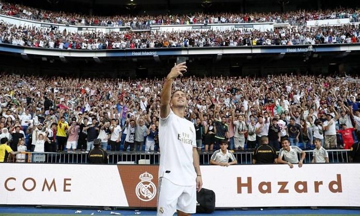  Eden Hazard (100 triệu euro, Chelsea sang Real Madrid) 