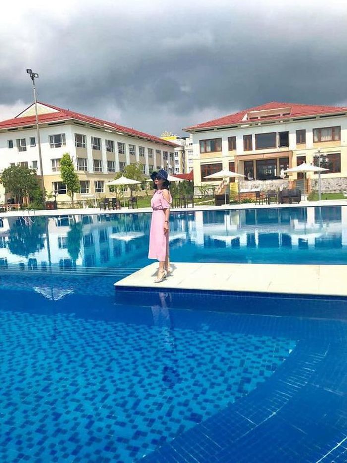 Các khu resort cũng là nơi lý tưởng để các bạn trẻ "sống ảo"