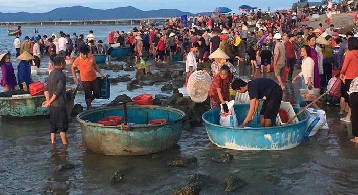 Người Cẩm Nhượng cho biết, nghề đánh bắt xa bờ ở vùng này không phát triển vì những lao động chính còn lại không nhiều.