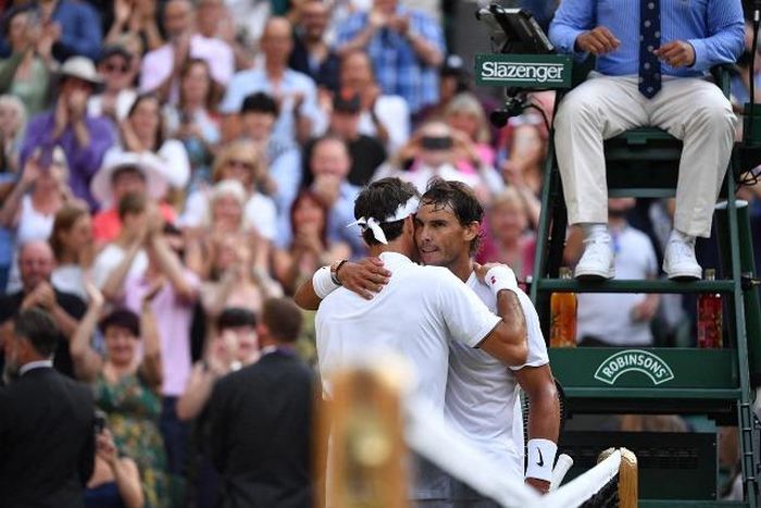 Nadal không thể lặp lại chiến thắng trước Federer như ở chung kết Wimbledon 2008 hay như gần nhất là ở bán kết Roland Garros vào tháng trước.