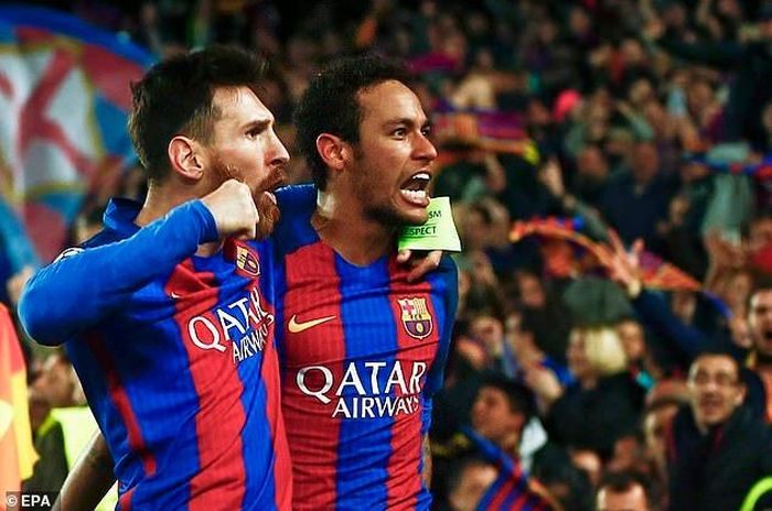 Tiền đạo Brazil liên tục thể hiện mong muốn quay lại Barca.