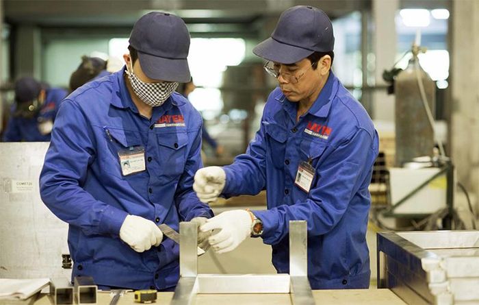  Hoạt động sản xuất của Công ty Cổ phần Hà Yến (TP Hà Nội). Ảnh: MINH ĐỨC 