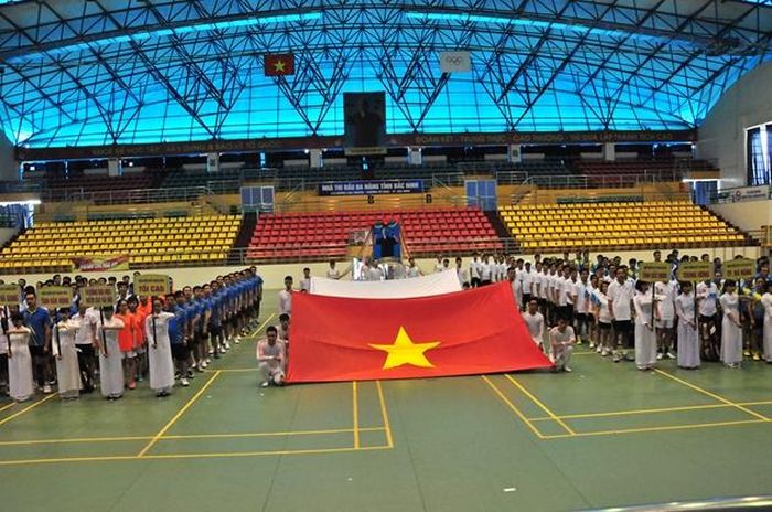 Các vận động viên tham gia tại Giải Cúp Báo Bảo vệ pháp luật năm 2015