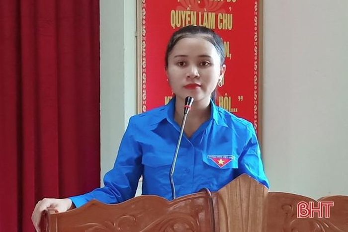 Phan Thị Nga luôn khát khao được cống hiến sức trẻ của mình để xây dựng quê hương