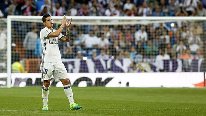 James Rodriguez không còn nằm trong kế hoạch của HLV Zidane