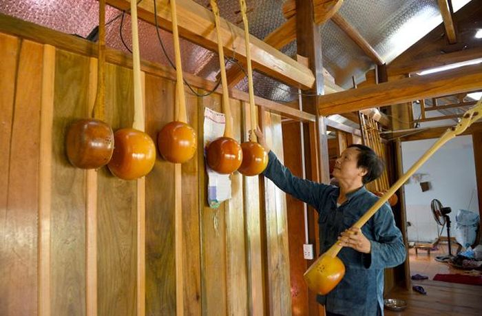 Đàn Tính tre đã khẳng định được chất lượng, mỹ thuật.