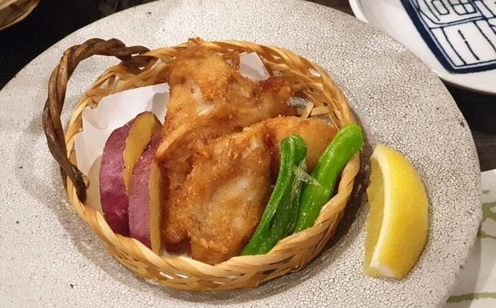 Fugu chiên - ảnh tác giả