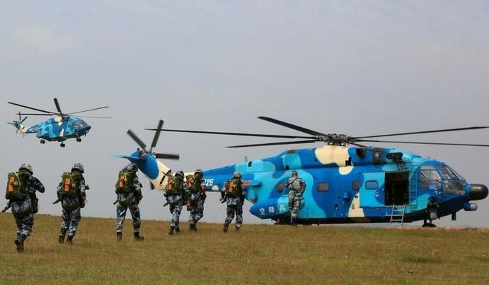 Các lực lượng vũ trang Trung Quốc trong thời đại mới. Ảnh: China Daily
