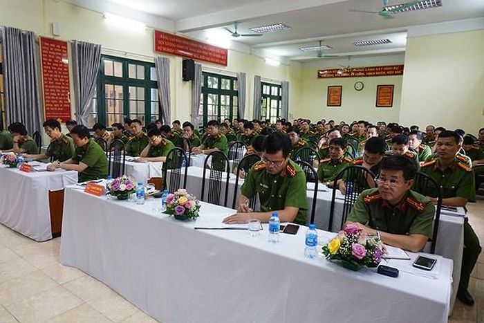 Lực lượng CSHS - CATP dự Hội nghị sơ kết 6 tháng đầu năm 2019 và triển khai công tác 6 tháng cuối năm trong tâm thế quyết tâm thực hiện tốt nhiệm vụ