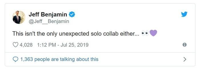 Bài đăng của Jeff Benjamin, phóng viên nổi tiếng chịu trách nhiệm mảng KPop của Billboard.