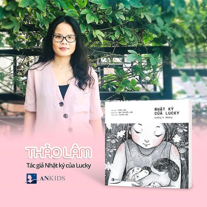 Thảo Lâm, tác giả của "Nhật ký của Lucky". 
