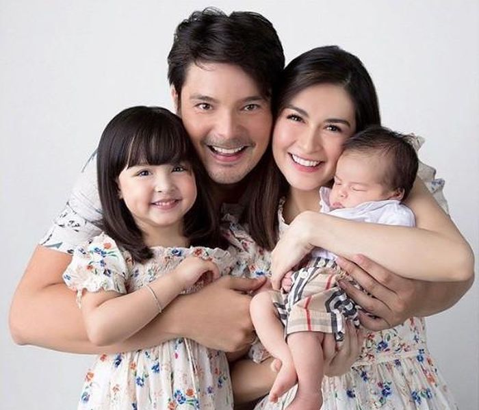 Nhan sắc "cực phẩm" của từng thành viên nhà Marian Rivera làm các fan không ngớt khen ngợi.
