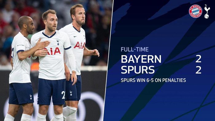 Tottenham xứng đáng vô địch Audi Cup