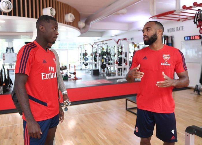 Pepe rất ngưỡng mộ Lacazette