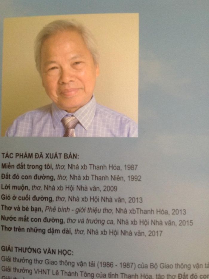 Trịnh Ngọc Dự là người không dễ dãi trong thẩm định thơ.