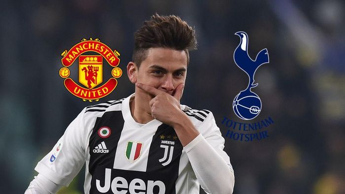 Paulo Dybala có thể chuyển sang MU hoặc Tottenham