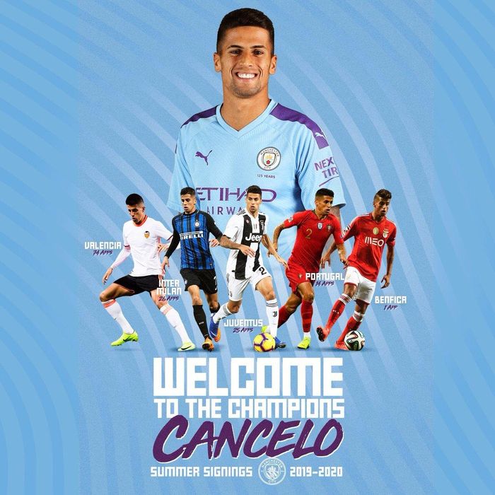 Cancelo là tất binh đắt giá thứ hai của Man City hè này, sau Rodri
