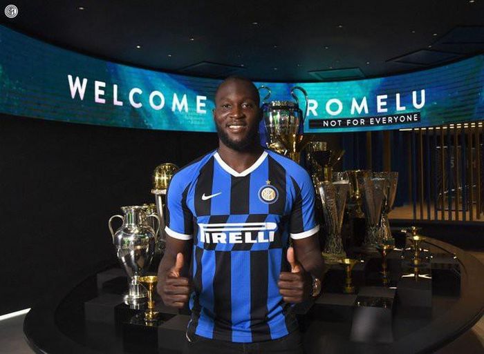 Lukaku rạng rỡ trong màu áo Inter Milan.