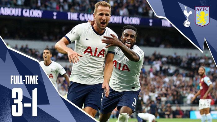 Harry Kane tỏa sáng phút cuối với cú đúp giúp Tottenham thắng 3-1