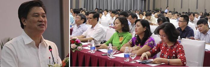 Thứ trưởng Nguyễn Hữu Độ phát biểu chỉ đạo tại hội nghị.