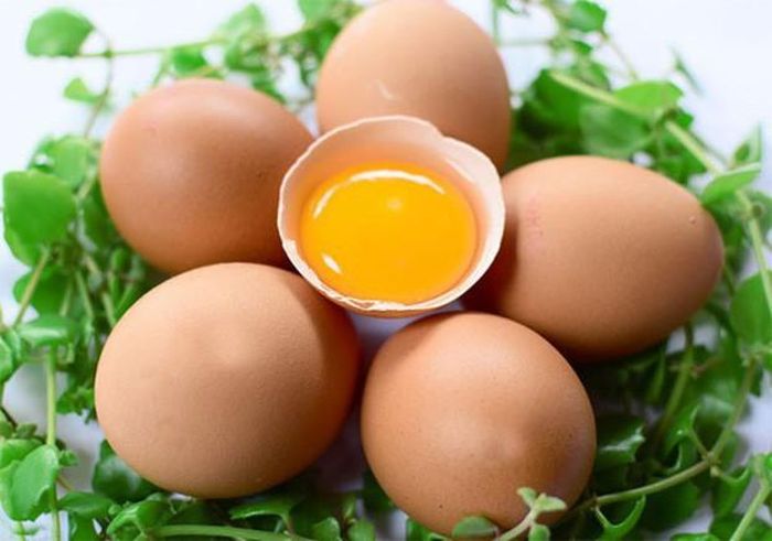 Trứng gà khí bình, vị cam, không độc. Trứng gà gồm 2 phần là lòng đỏ và lòng trắng, mỗi phần lại có những tác dụng khác nhau. Dùng cả lòng đỏ lẫn lòng trắng giúp bổ khí huyết, mát cổ họng, khai thanh âm, tan khí nóng, an thai, lợi cho việc sinh nở, trị ho, lỵ tốt. Ảnh minh họa: Internet