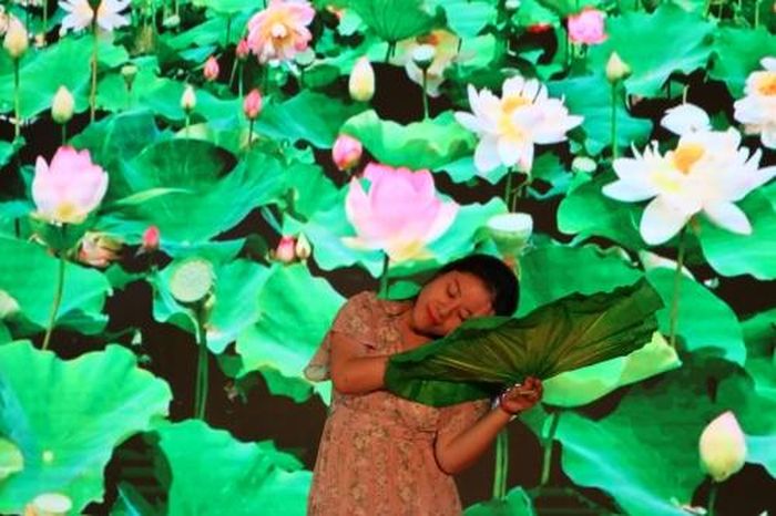 Múa Hoa Sen của Công đoàn Ngân hàng Việt Nam