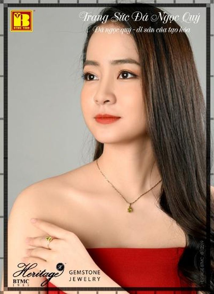 Bộ Trang sức nữ Peridot: Dịu dàng tình em