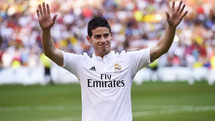 Real quyết định giữ chân James Rodriguez