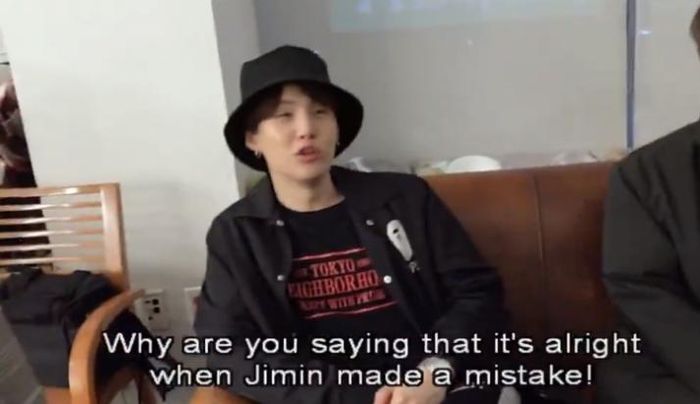Tại sao khi Jimin mắc lỗi thì mọi người nói là không sao cả