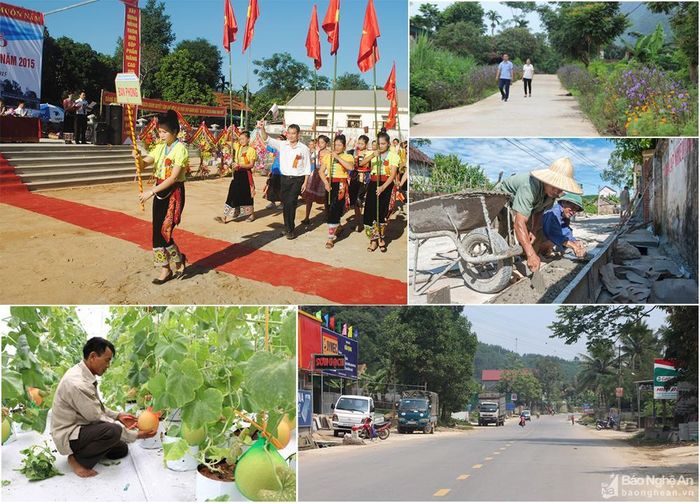 Xây dựng Nông thôn mới, nhiều lĩnh vực đã và đang đạt nhiều kết quả quan trong. Ảnh: Tư liệu