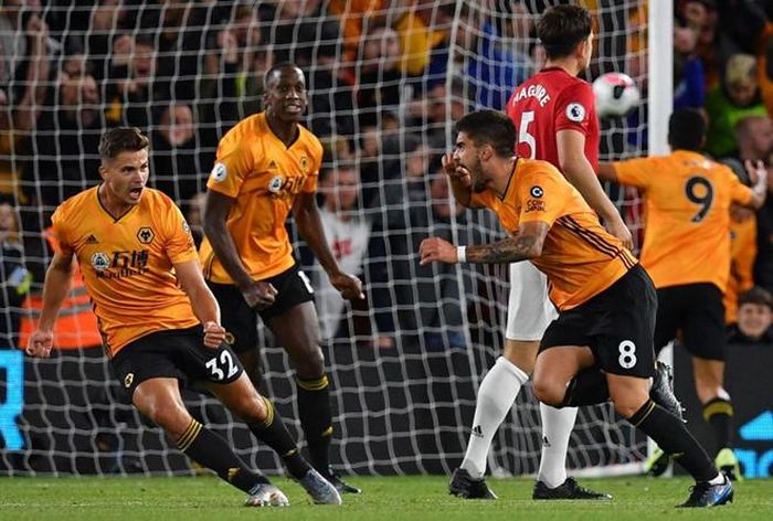 Wolverhampton không thua trong cả 3 trận đấu bị MU dẫn trước tại Premier League. Ảnh: Getty.