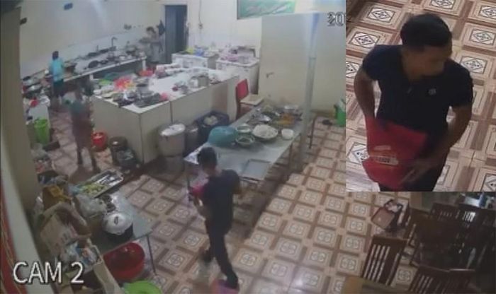 Đối tượng sử dụng cốc sứ đựng chất lỏng nghi là axit tạt vào vùng mặt của chị Nhâm