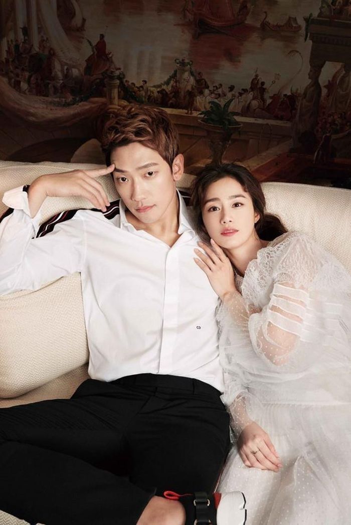 Vợ chồng Bi Rain sắp sửa đón con thứ hai vào tháng 9 tới đây.