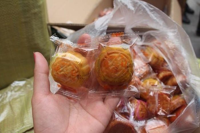 Những chiếc bánh trung thu siêu nhỏ