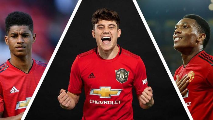 Bộ ba đầy tốc độ của MU: Rashford, Daniel James và Anthony Martial