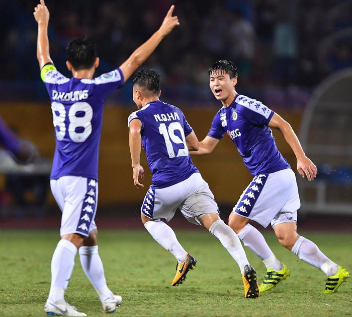 Hà Nội FC vừa vượt qua Altyn Asyr 3-2 ở trận bán kết lượt đi AFC Cup 2019 liên khu vực vào tối 20-8