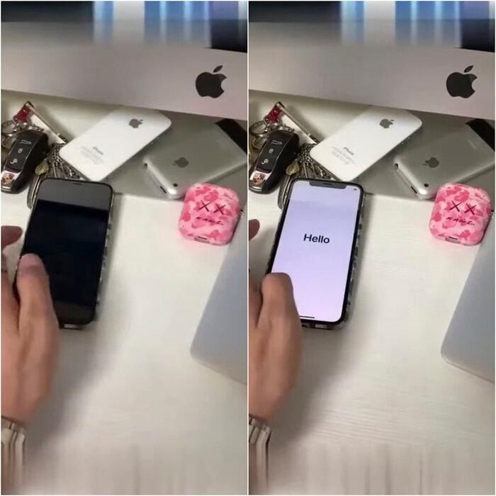 Khác với các mô hình iPhone 11 trước đó, chiếc iPhone 11 Pro trong đoạn video rò rỉ này đang chạy hệ điều hành iOS và không có “chiếc cằm” gây mất thẩm mỹ.