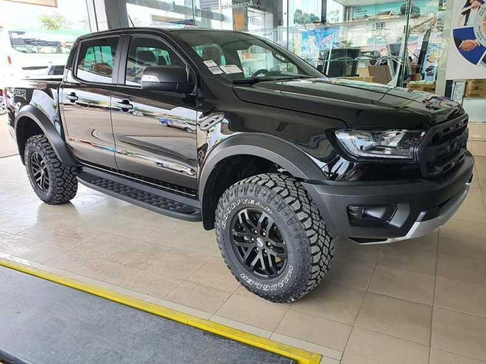 Goodyear Wrangler DuraTrac sẽ là dòng lốp được sử dụng cho Ranger Raptor. Ảnh: Nova4x4 Accessories.