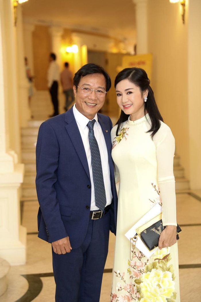 Đạo diễn Trọng Trinh và diễn viên Thu Hà.
