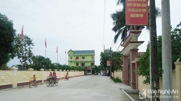 Một góc xã Hưng Long hiện nay.
