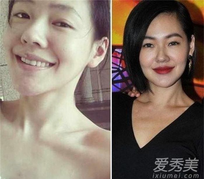  Mặc dù đã là mẹ của ba con, nhưng MC Từ Hy Đệ vẫn giữ được phong thái trẻ trung và dù để mặt mộc vẫn rất tươi trẻ. 
