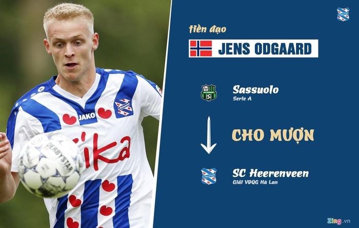 Ban lãnh đạo Heerenveen mất khá nhiều thời gian để thuyết phục Sassuolo cho mượn tiền đạo người Na Uy. Odgaard là cầu thủ ghi bàn trên chấm 11 m giúp Heerenveen giữ lại một điểm ở trận đấu gần nhất tại giải VĐQG Hà Lan 2019/20.