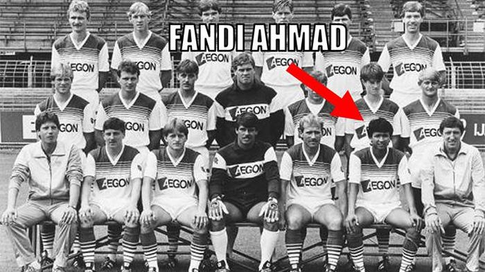 Fandi Ahmad trong đội hình Groningren