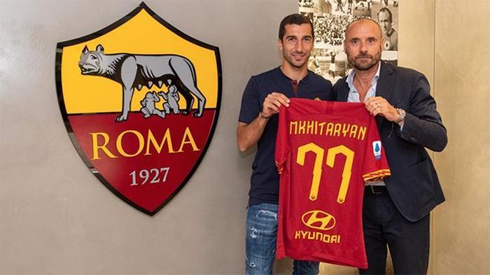 Mkhitaryan ra mắt AS Roma